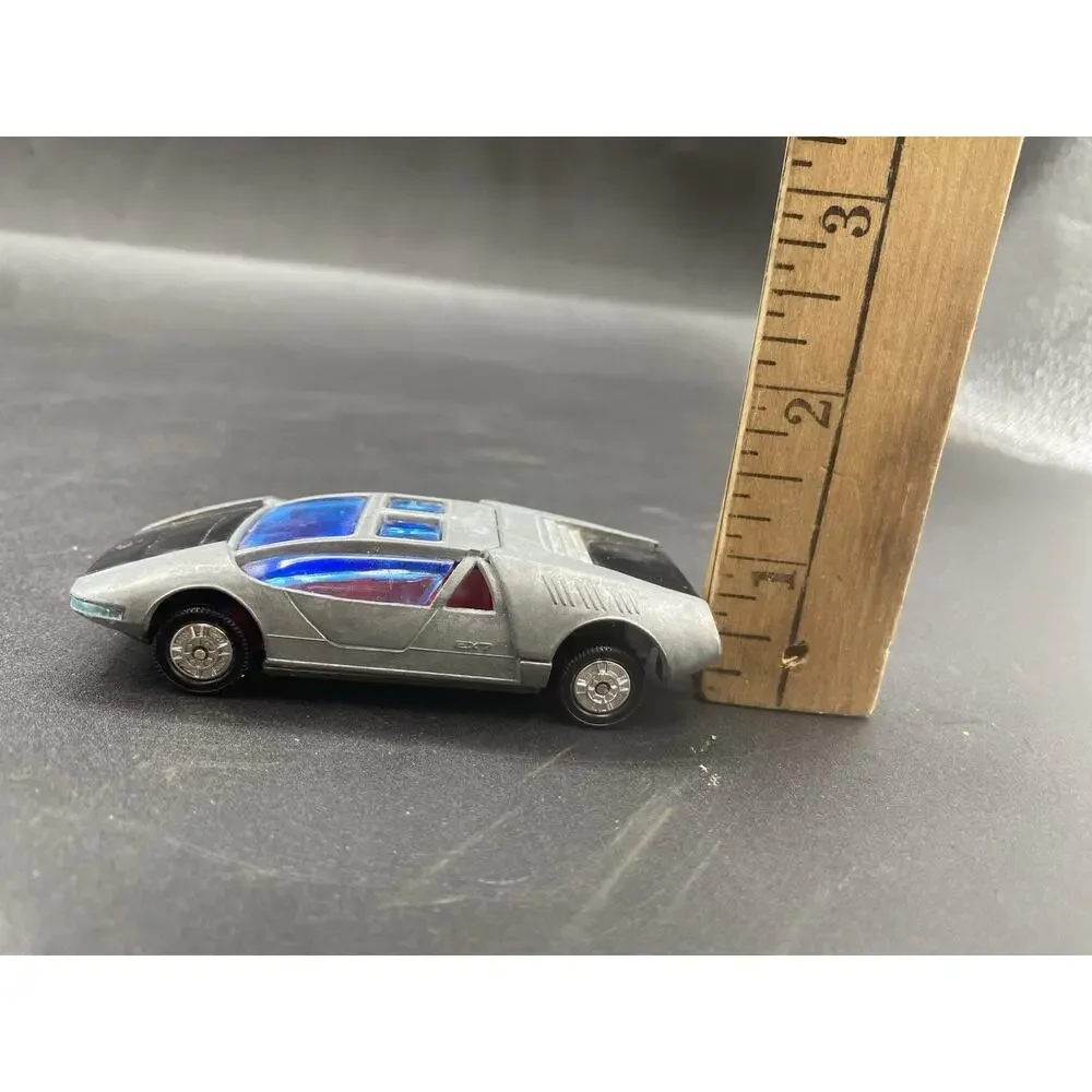 Vintage Tomica Dandy Toyota EX7 No.4 Bare Metal Made in Japan 1:47 Scale